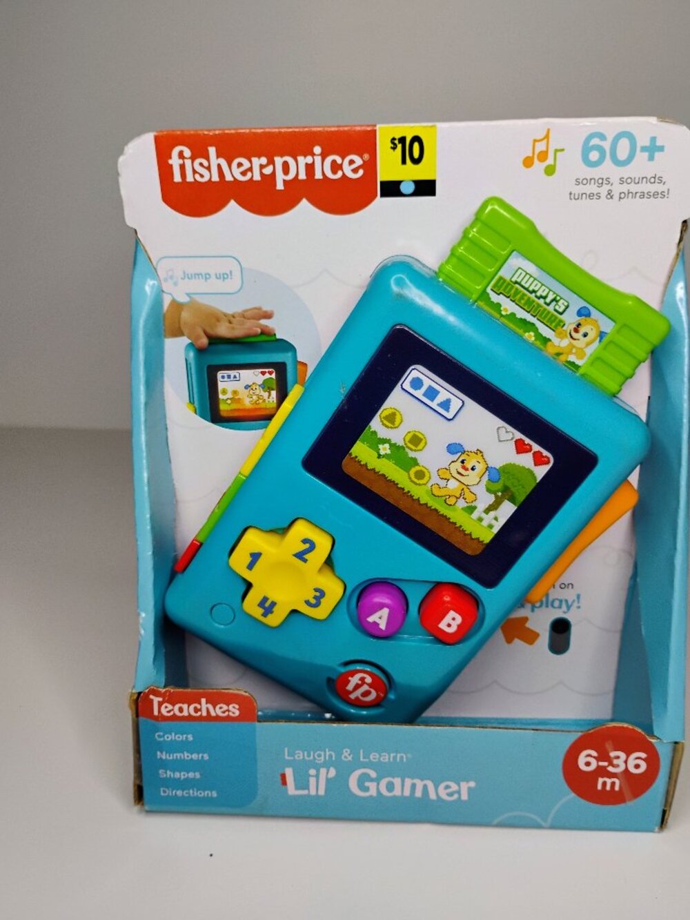 Fisher-Price Laugh & Learn Baby & Toddler Toy Lil’ Gamer Pretend Video Game